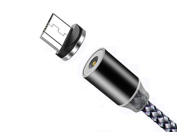 Cavo connettore magnetico caricato a molla