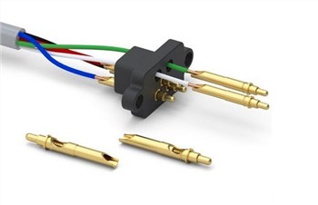 Come verrà installato il cavo sui pogo pin?