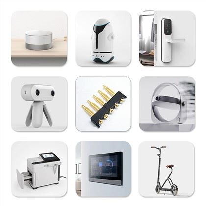 Connettore per caricabatterie Pogo Pin a 5 pin