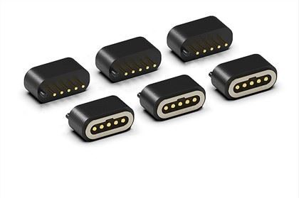 Connettore per cavo magnetico