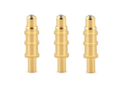 Spilla Pogo a sfera placcata oro